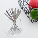 10pcs Stainless Steel Fruit Fork