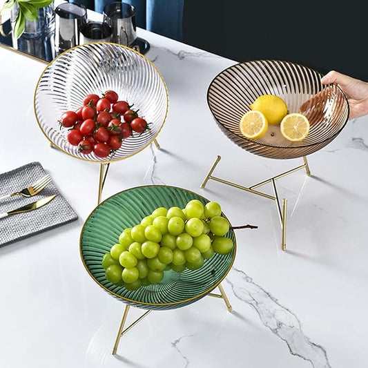 Fruit Bowl Storage Tray Snack Candy Dish