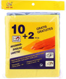 10 + 2 Pieces Microfiber Cleaning absorbent Sponge
