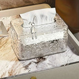 Rabbit Design Acrylic Tissue Box-Transparent
