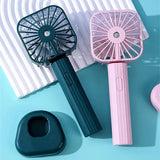 Mini Handheld Spray Fan Usb Rechargeable