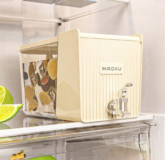 5.3L Refrigerator Drink Dispenser, Leakproof Beverage Drink Container (Premium Quality)
