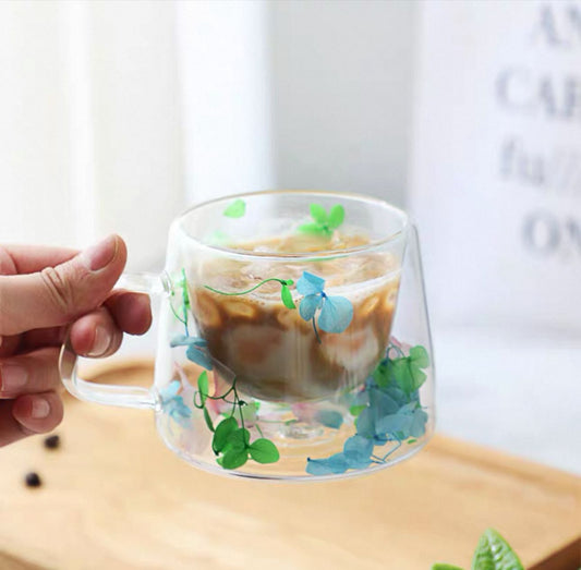 1pcs Double Wall Glass