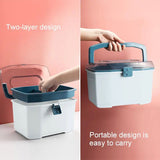 First Aid Plastic Kit Organizer Medicine Box