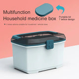First Aid Plastic Kit Organizer Medicine Box