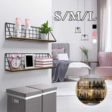 Checks and Boxes Wall Shelf