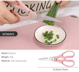 6 Pcs Stainless Steel Colorful Knife Set