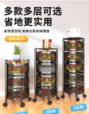 360° Rotatable Kitchen Shelf