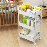 3 Layer Smart Cart With Wheels