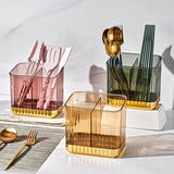 Luxury Transparent Cutlery Organizer