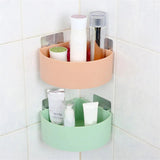 Wall mounted corner shelf