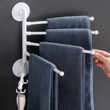 Wall Mounted Towel Rotating Rack