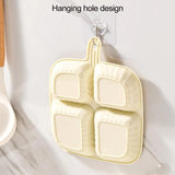 Four Compartment Serving Plate