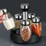 360 Rotating Spice Jar Set