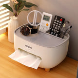 Ecoco Tissue Box With Multifunctional Holder
