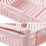 Adjustable fridge Basket ( Pack of 2 )