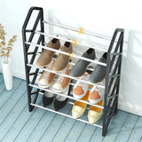 4 layer Diamond Cut Shoe rack