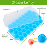 Honeycomb Ice Cube Tray With lid
