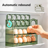 Acrylic 30 grids 3 layer Egg Organizer