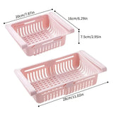 Adjustable fridge Basket ( Pack of 2 )
