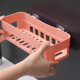 Wall Mounted Plastic Bathroom Corner shelf