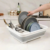 Foldable Dish Drain Rack