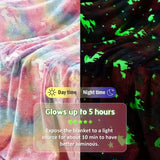Unicorn Glow In The Dark Blanket