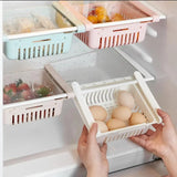 Adjustable fridge Basket ( Pack of 2 )