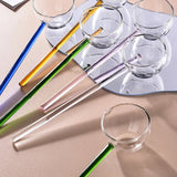 Heat Resistant Borosilicate Glass Tarka Spoon