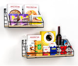 Checks and Boxes Wall Shelf