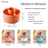 Modern 360° Rotating Cosmetic Brush Organiser