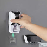 Toothpaste Dispenser With Holder