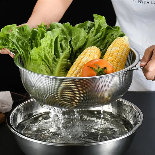 Stainless Steel Strainer Set (4pcs)