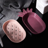 Pineapple Shape Soap Dish (Pack Of 2 )