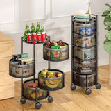 360° Rotatable Kitchen Shelf