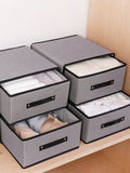 2 Drawer Fabric Storage Box