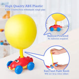 Balloon launcher car toy set