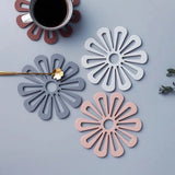 Creative Petal Silicone Heat Insulation Pad (4pcs)