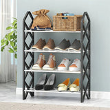 4 layer Diamond Cut Shoe rack