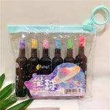 Bottle Shaped Mini Highlighters (6 Pcs)