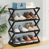 5 and 4 layer Simple Assembling Shoe Rack