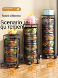 360° Rotatable Kitchen Shelf