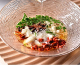 Heat Resistant Borosilicate Glass Tarka Spoon