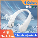 Portable Rechargeable Neck Fan
