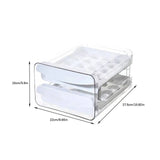 2 Layer Drawer Egg Storage Box
