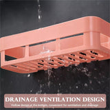 Wall Mounted Plastic Bathroom Corner shelf
