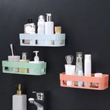 Wall Mounted Plastic Bathroom Corner shelf