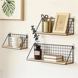 Checks and Boxes Wall Shelf