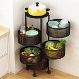 360° Rotatable Kitchen Shelf
