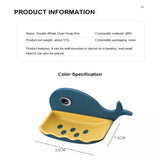 Whale soap dish ( Pack of 2 )